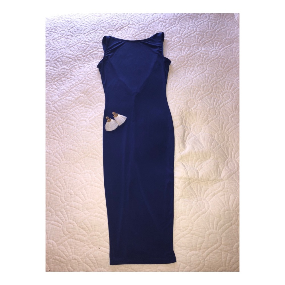 Open back dress